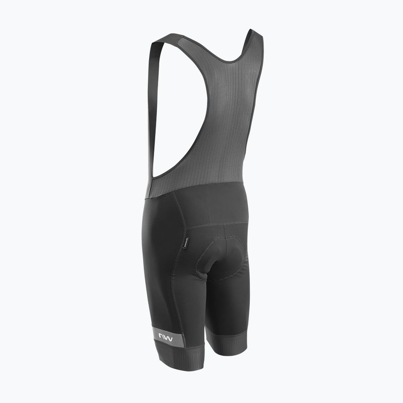 Spodenki rowerowe męskie Northwave Rockster Bibshort black 4