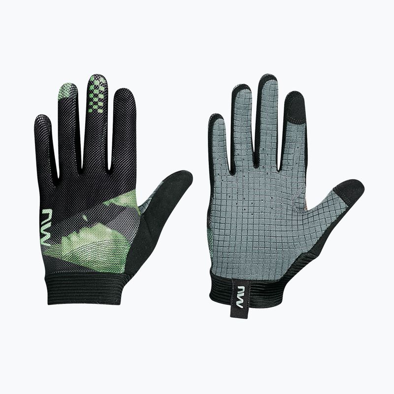 Rękawiczki rowerowe damskie Northwave Air Lf Full Finger forest green/black 5