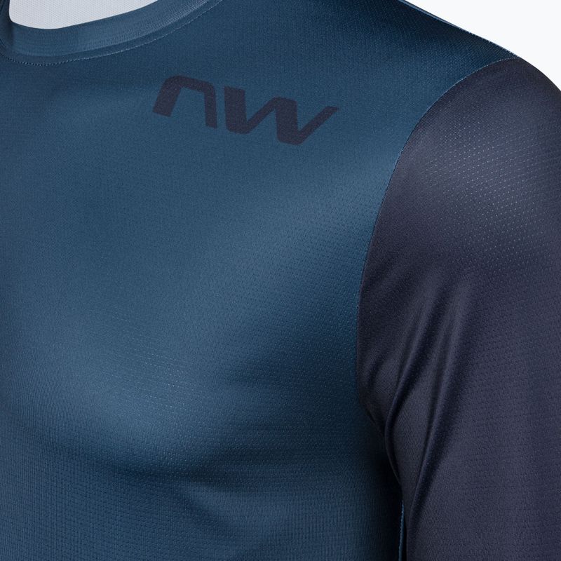 Longsleeve rowerowy męski Northwave Xtrail 2 deep blue 3