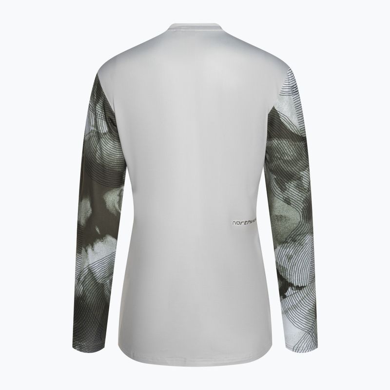 Longsleeve rowerowy damski Northwave Xtrail light grey 2