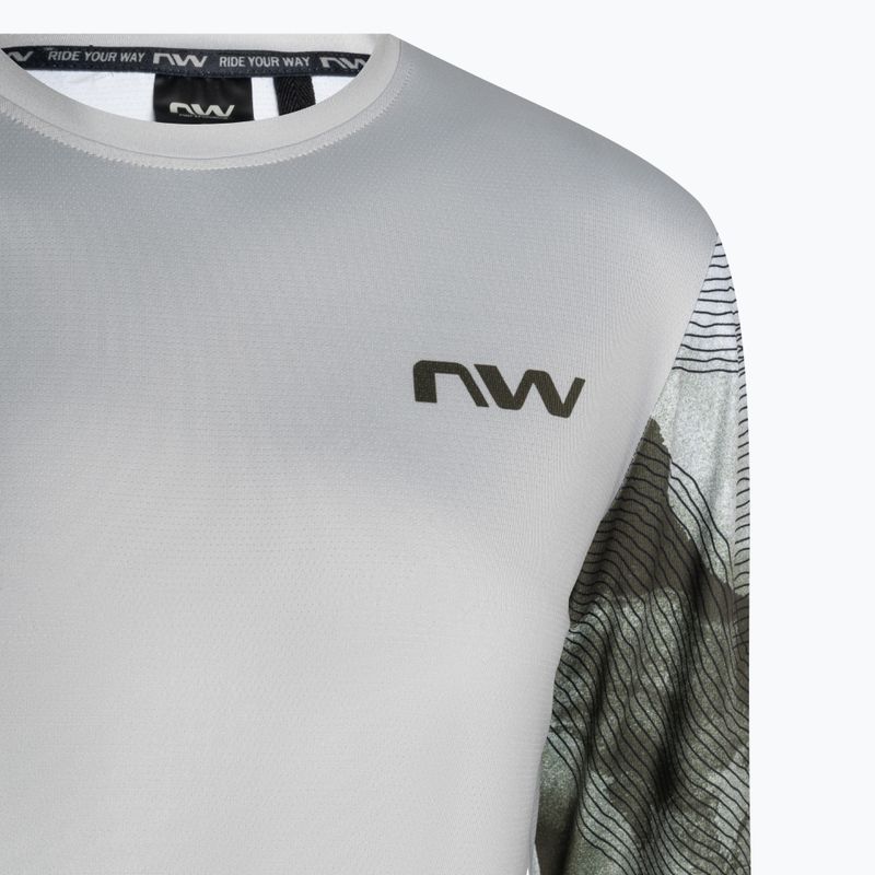 Longsleeve rowerowy damski Northwave Xtrail light grey 3