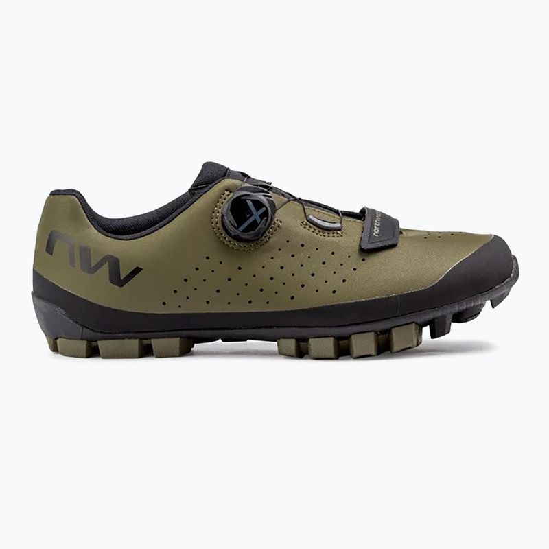 Buty rowerowe MTB męskie Northwave Hammer Plus green forest/black 8