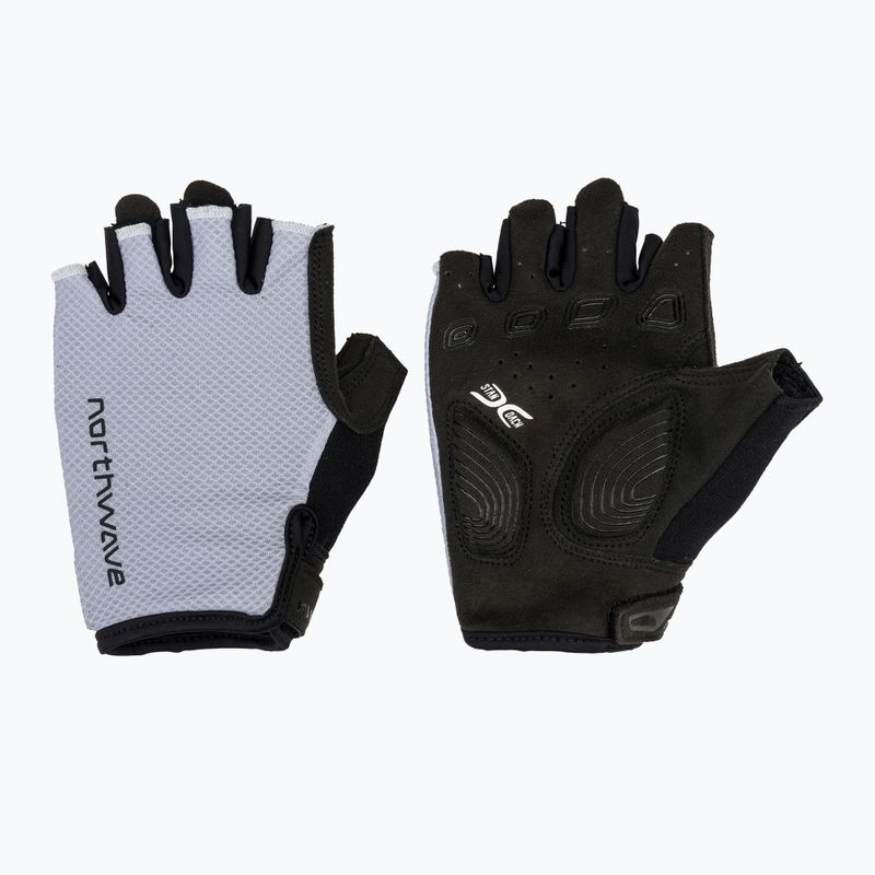 Rękawiczki rowerowe męskie Northwave Active Max Short Finger ice grey