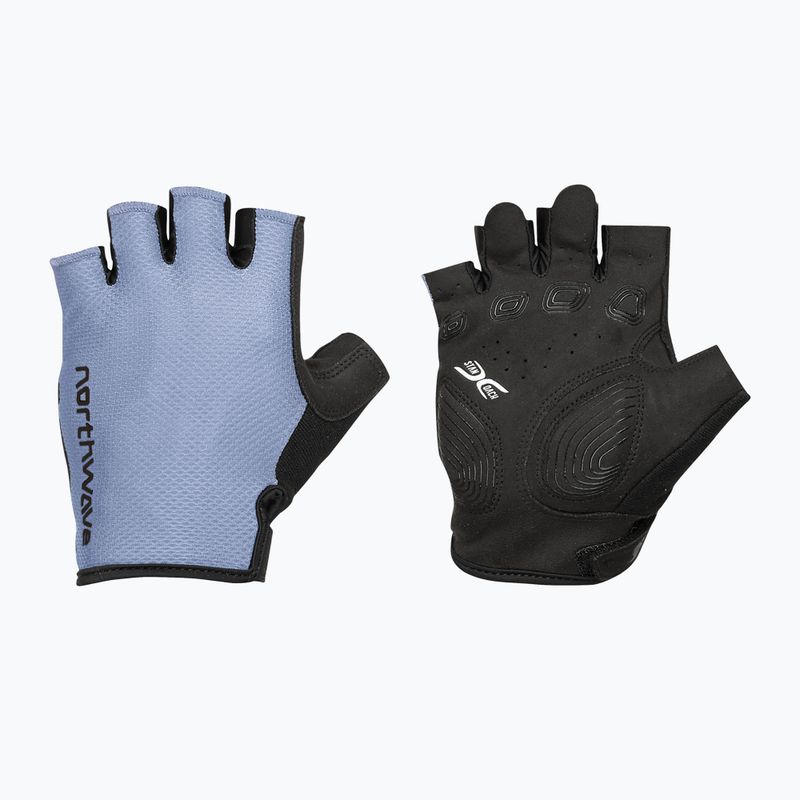 Rękawiczki rowerowe męskie Northwave Active Max Short Finger ice grey