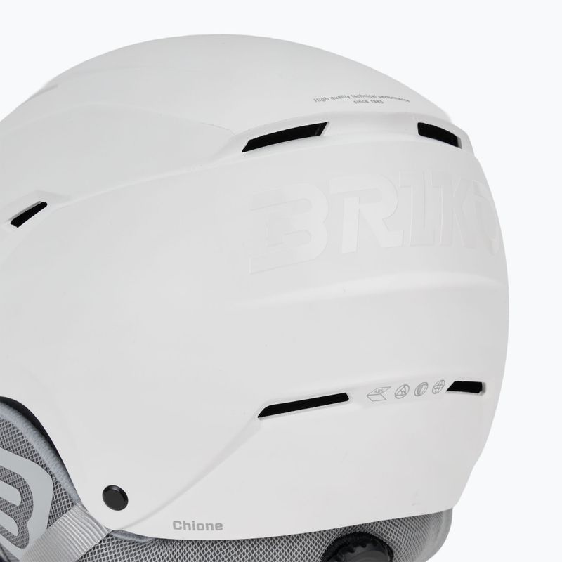 Kask narciarski Briko Chione Visor Photo matt white 8
