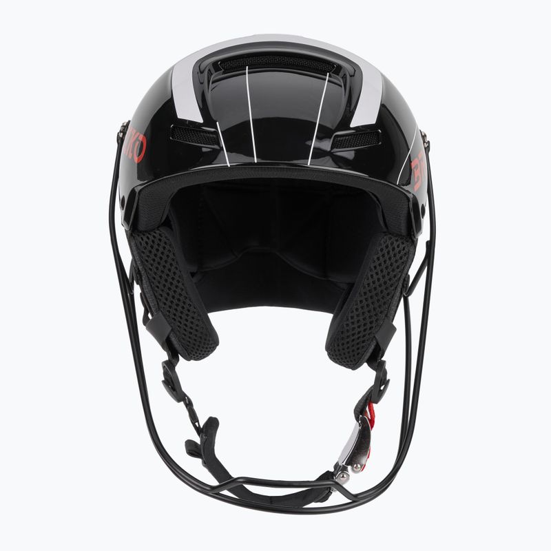 Kask narciarski Briko Slalom 2.0 USA shiny black/white/cardinal red 2