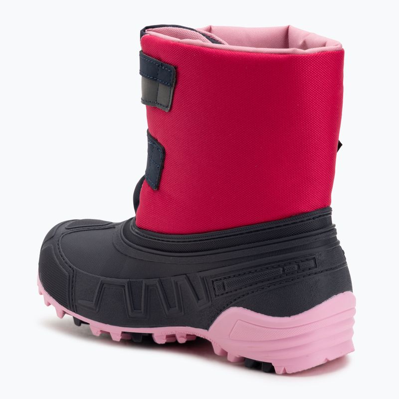 Śniegowce dziecięce Boatilus Hybrid Sport 2 Velcro fuxia 3