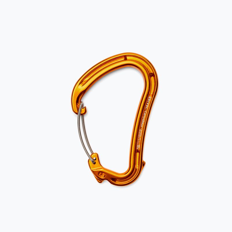 Karabinek Grivel Carryabiner gold 2