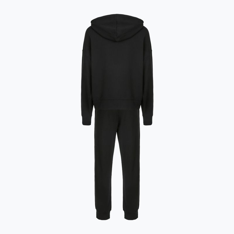 Dres damski EA7 Emporio Armani Train Visibility Zip black/silver 2