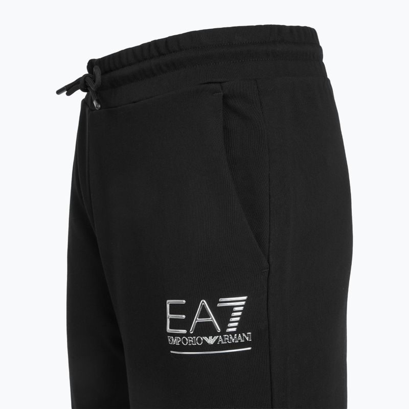 Dres damski EA7 Emporio Armani Train Visibility Zip black/silver 8