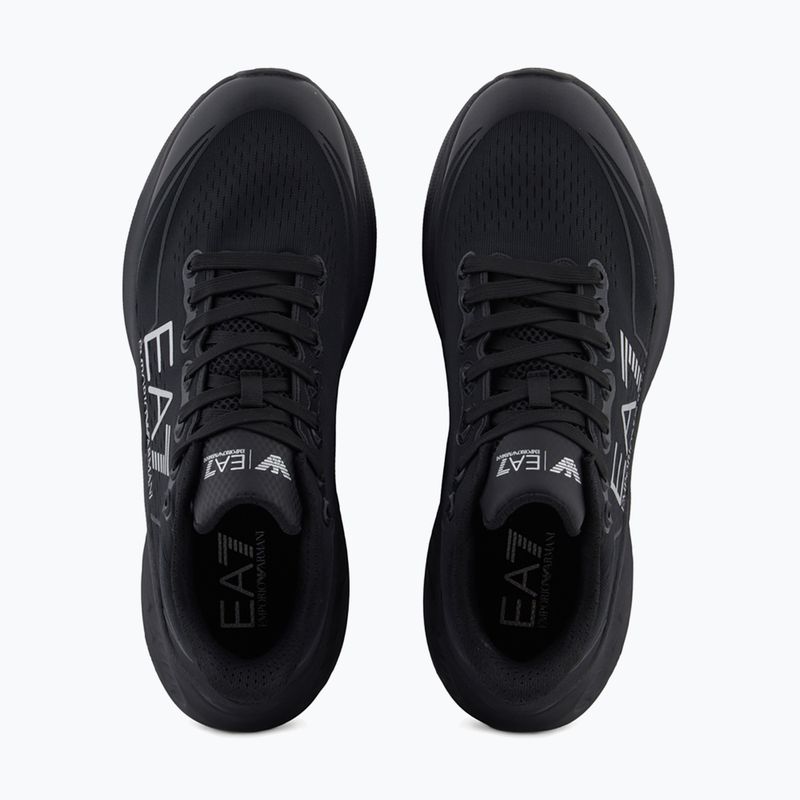 Buty EA7 Emporio Armani Wave Cracking full black/silver 12