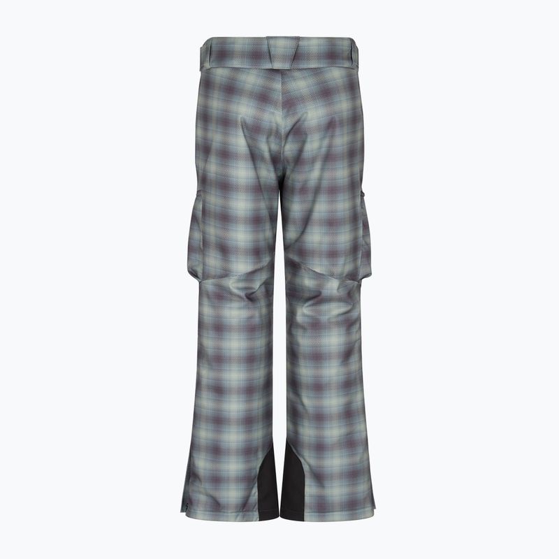 Spodnie narciarskie męskie EA7 Emporio Armani Ski St. Moritz Fashion fancy green check 2