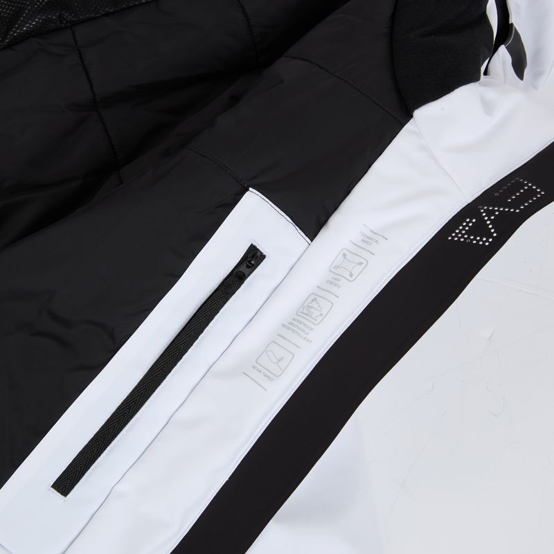 Kurtka narciarska damska EA7 Emporio Armani Ski Cortina Toray Fashion white 6