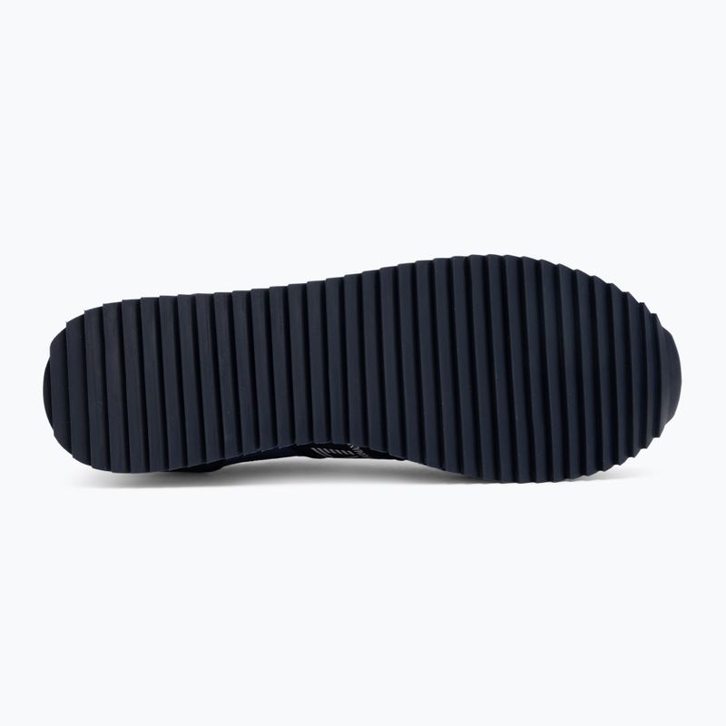 Buty EA7 Emporio Armani Black & White Suede sky captain/deep cobal/mineral 4