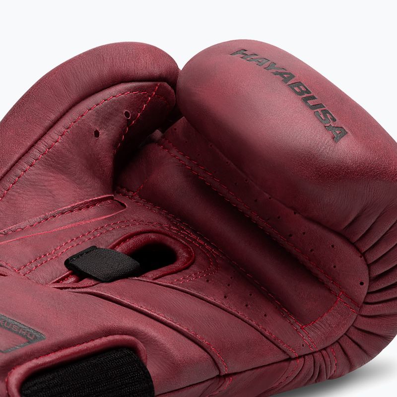 Rękawice bokserskie Hayabusa T3 LX crimson 7