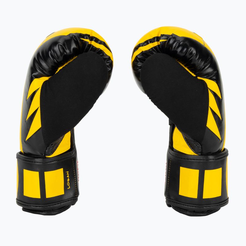 Rękawice bokserskie Hayabusa Marvel's Wolverine yellow/black 4