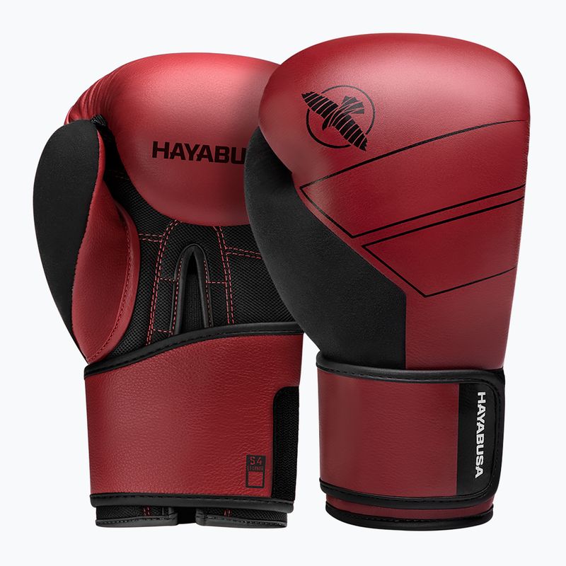 Rękawice bokserskie Hayabusa S4 Leather red 2