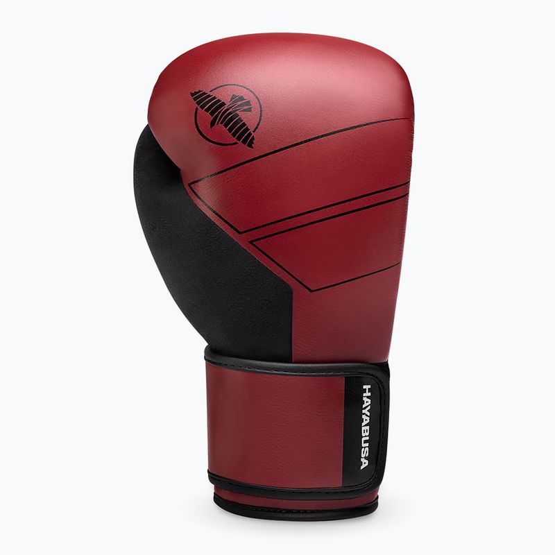 Rękawice bokserskie Hayabusa S4 Leather red 3