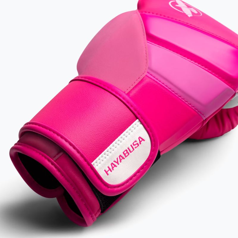 Rękawice bokserskie Hayabusa T3 Neon neon pink 4