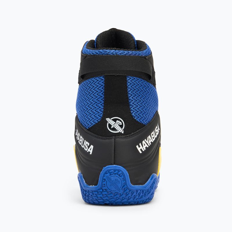 Buty bokserskie męskie Hayabusa Talon Boxing blue/yellow 6