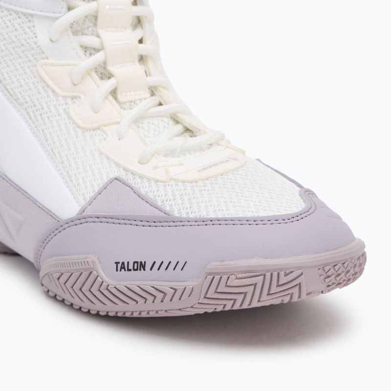 Buty bokserskie Hayabusa Talon Boxing white/lavender 7