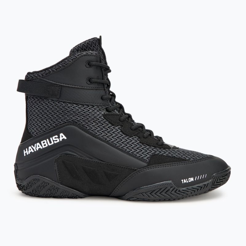Buty bokserskie męskie Hayabusa Talon Boxing black 2