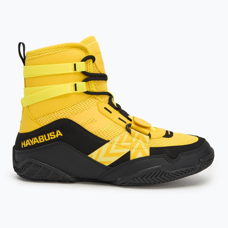 Buty bokserskie męskie Hayabusa Strike Boxing yellow 2