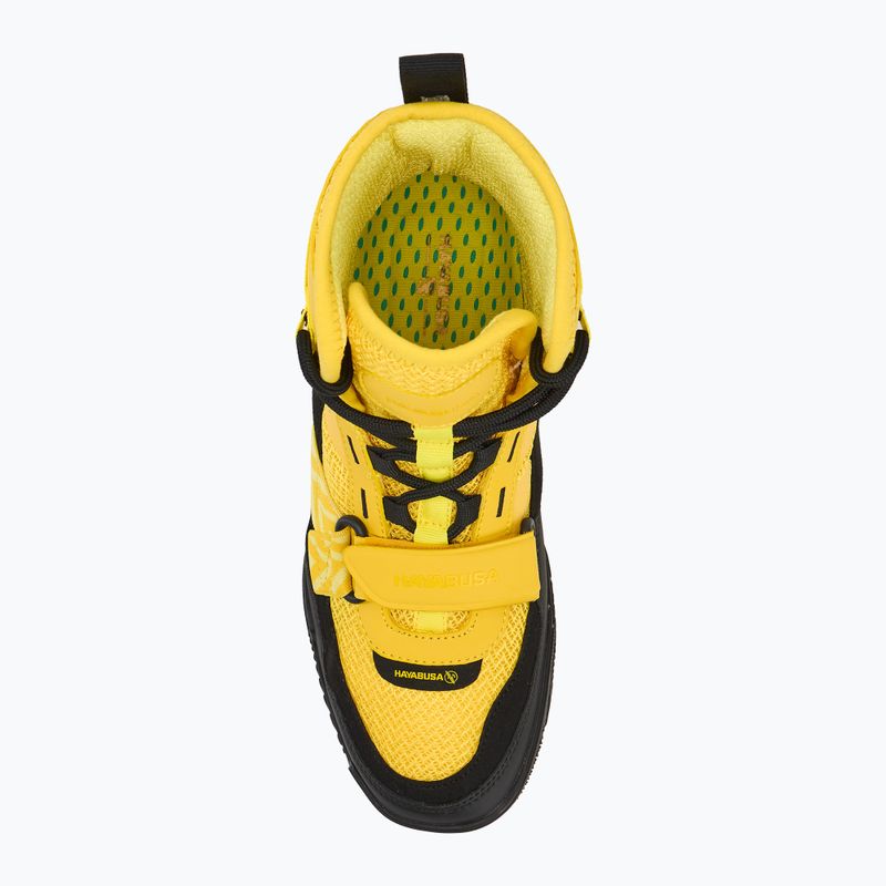 Buty bokserskie męskie Hayabusa Strike Boxing yellow 5