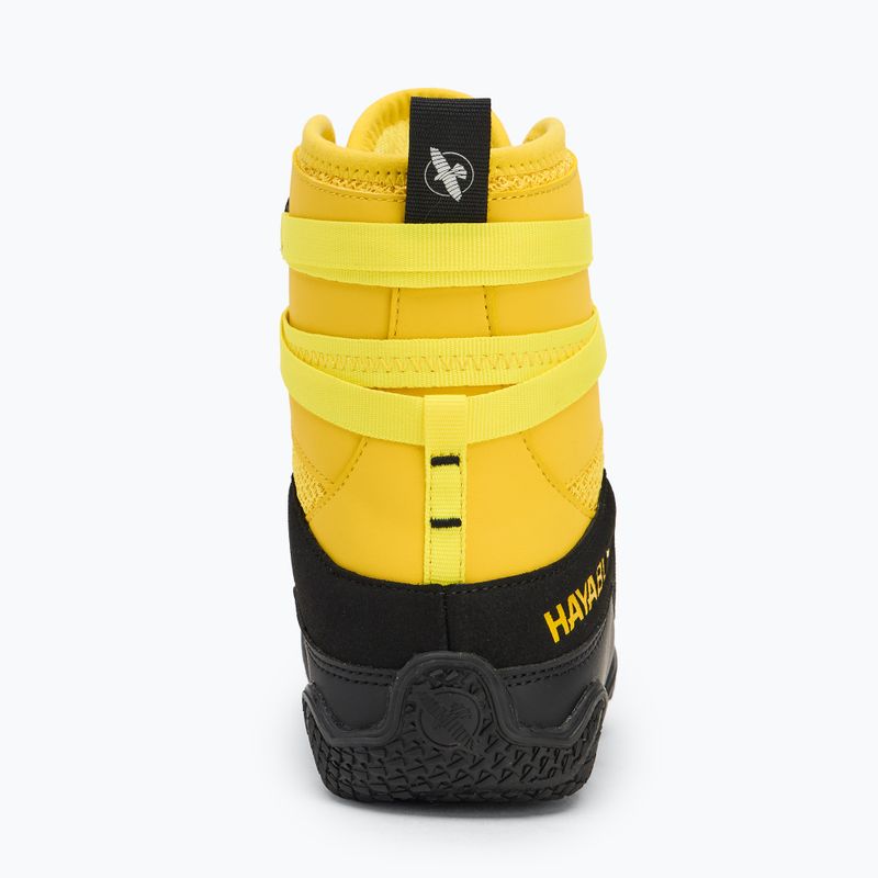 Buty bokserskie męskie Hayabusa Strike Boxing yellow 6