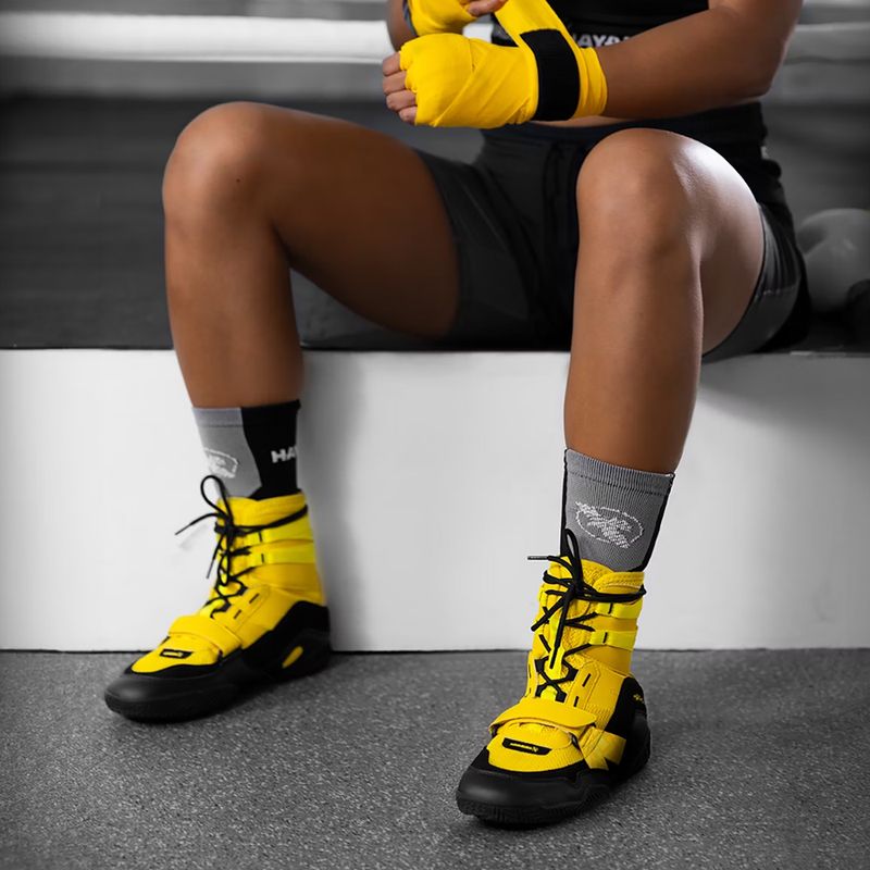 Buty bokserskie męskie Hayabusa Strike Boxing yellow 10