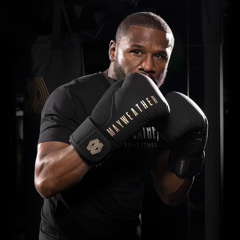 Rękawice bokserskie Hayabusa Mayweather Champ black/gold 5