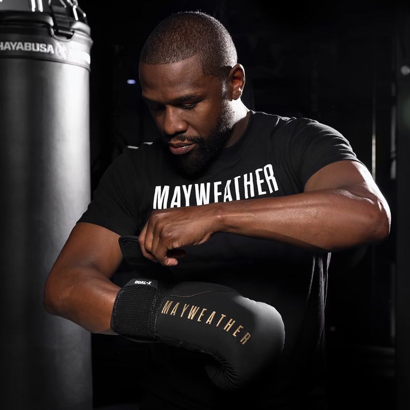 Rękawice bokserskie Hayabusa Mayweather Champ black/gold 6