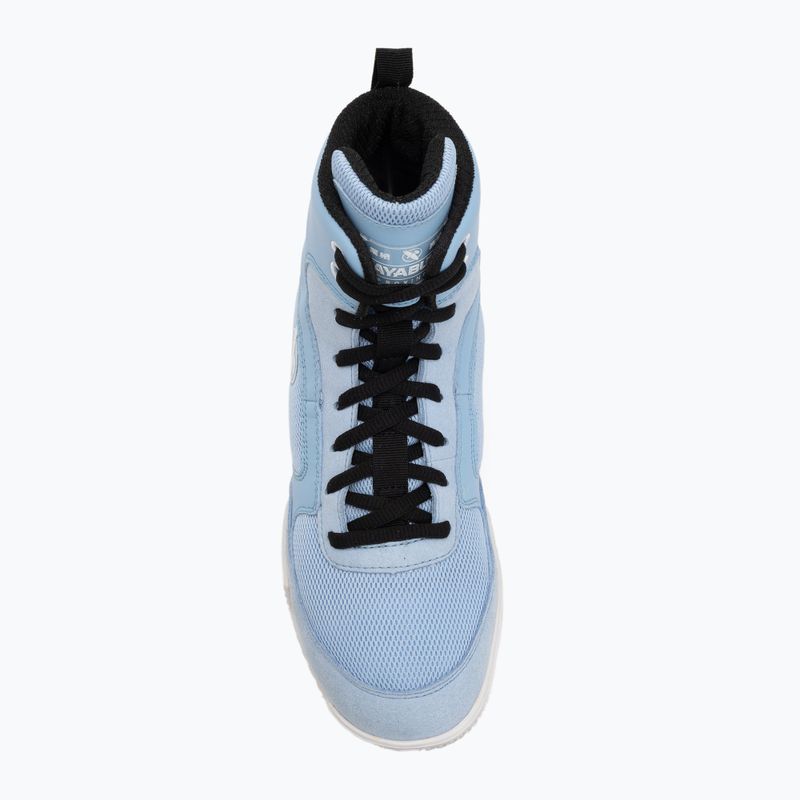 Buty bokserskie męskie Hayabusa Pro Boxing powder blue 5