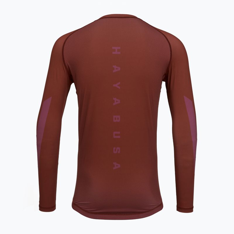 Rashguard longsleeve męski Hayabusa Core Rash Guard red 2