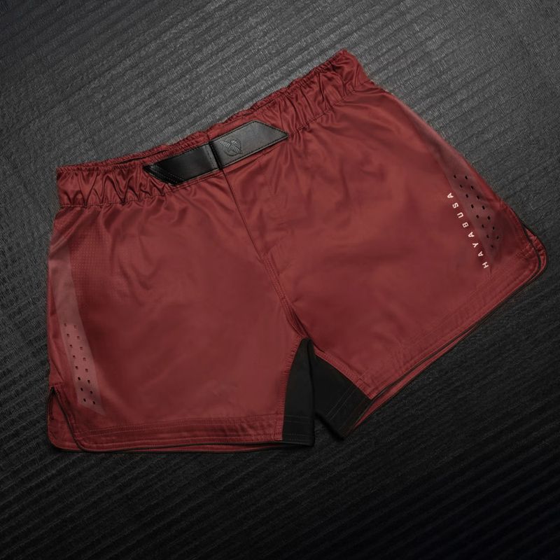 Spodenki treningowe męskie Hayabusa Core Fight Mid red 3