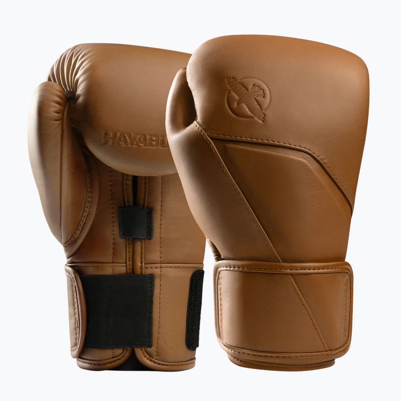 Rękawice bokserskie Hayabusa E1 Leather brown 7