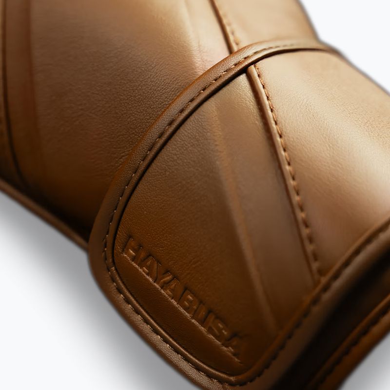 Rękawice bokserskie Hayabusa E1 Leather brown 10