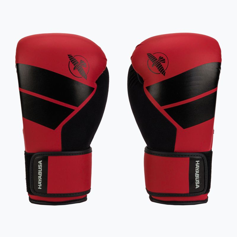 Rękawice bokserskie Hayabusa S4 black/red 2