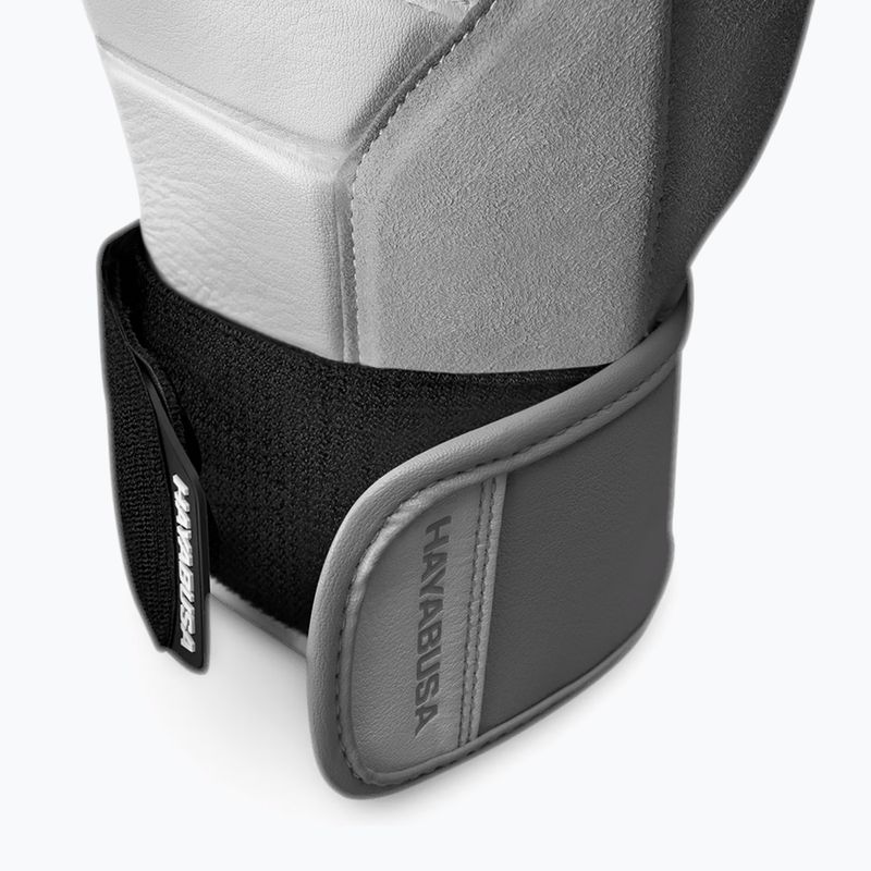 Rękawice bokserskie Hayabusa T3 white/grey 11