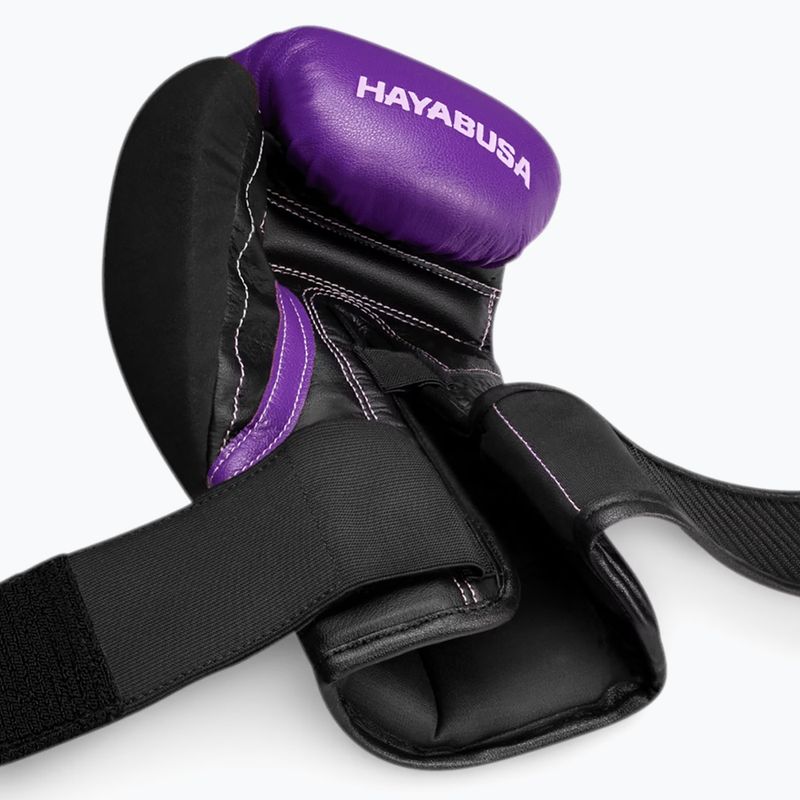Rękawice bokserskie Hayabusa T3 purple/black 3