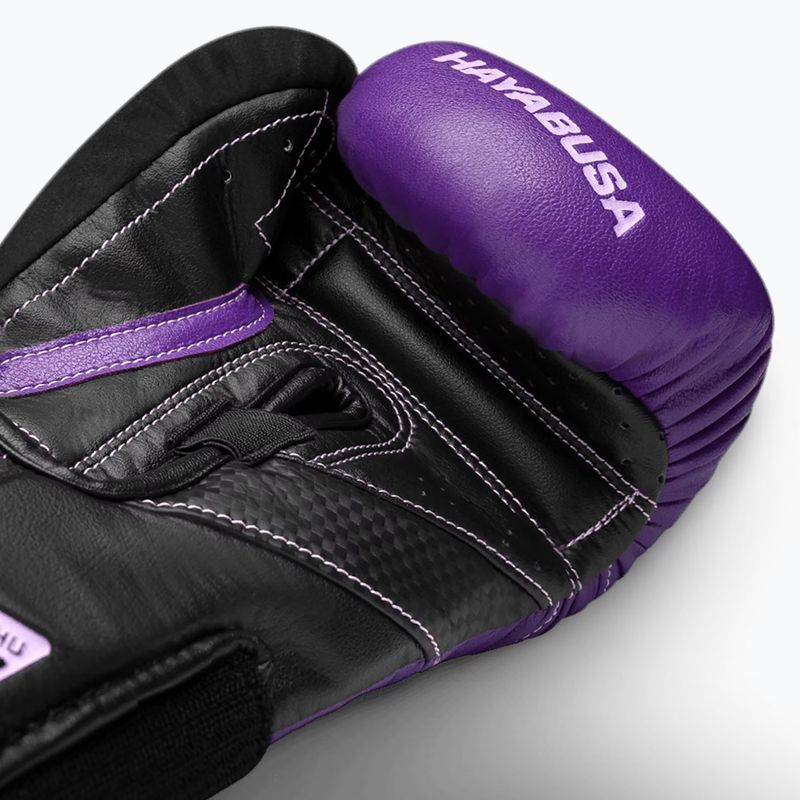 Rękawice bokserskie Hayabusa T3 purple/black 4
