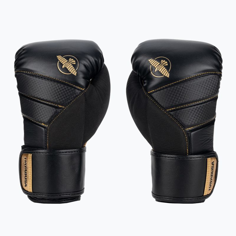 Rękawice bokserskie Hayabusa T3 black/gold 2