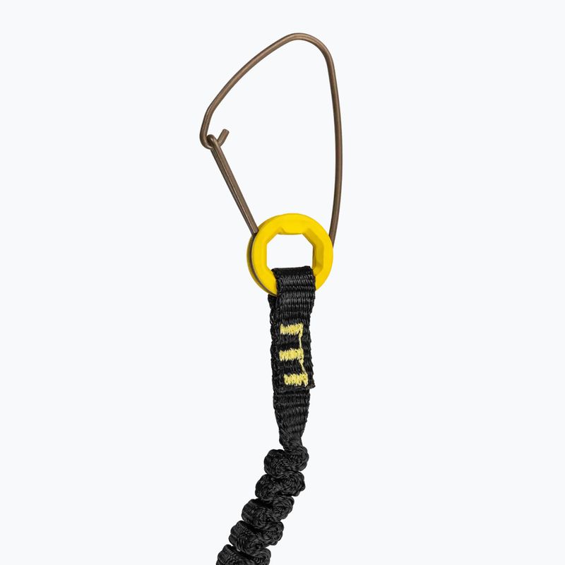 Lonża do czekana Grivel Single Spring Light Plus black/black 2
