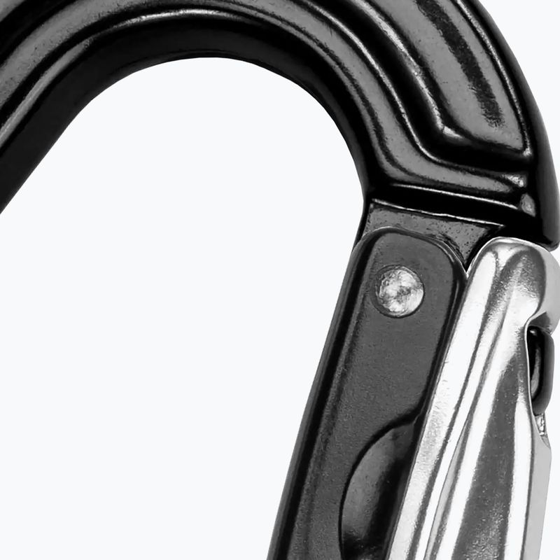 Karabinek Grivel Mega K6G Twin Gate black/black 2