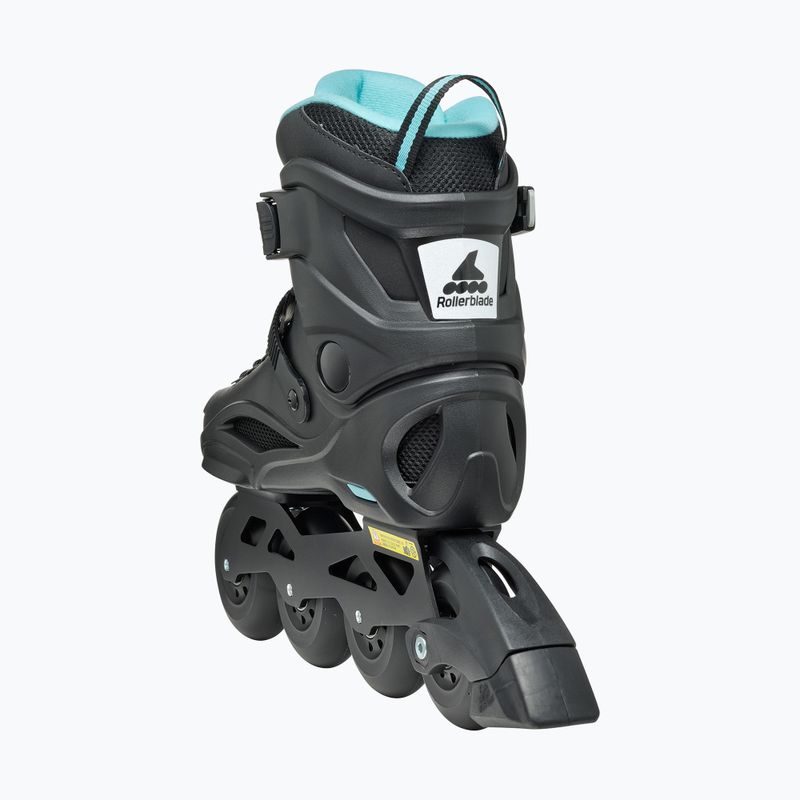 Rolki damskie Rollerblade RB 80 W black/light blue 5