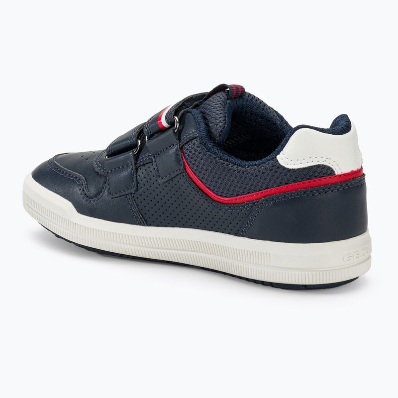 Buty juniorskie Geox Arzach ocean blue/red 3