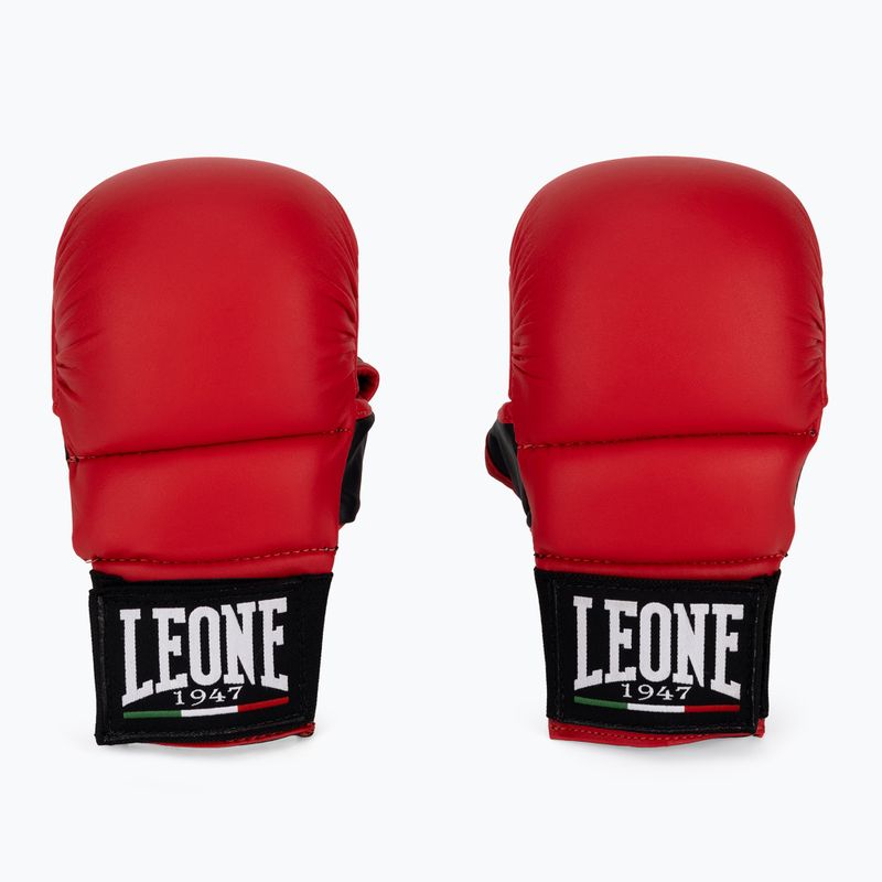 Rękawice do karate LEONE 1947 Git/Karate red 2