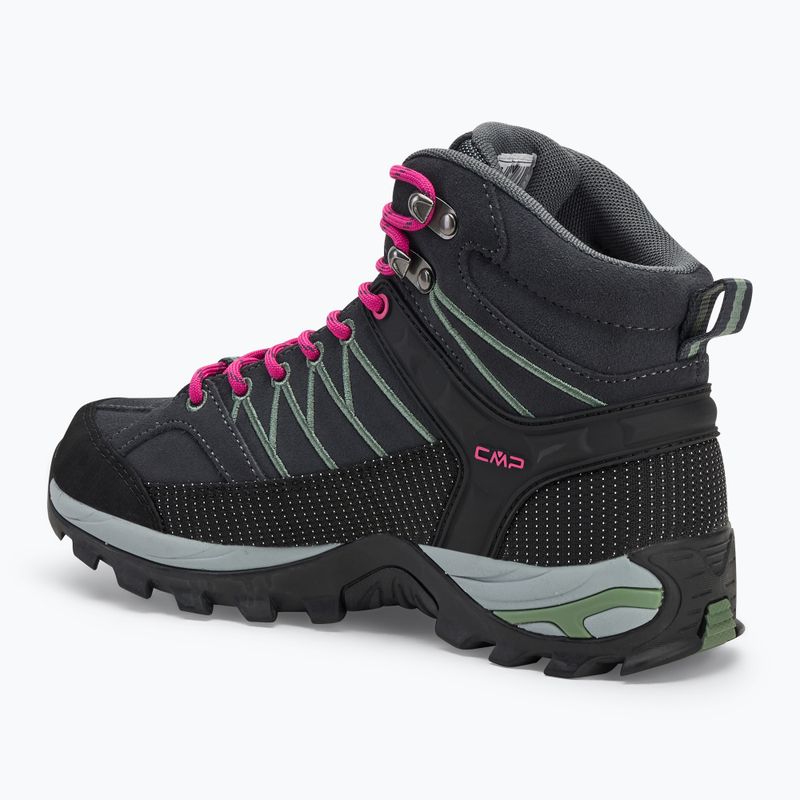 Buty trekkingowe damskie CMP Rigel Mid Wp antracite/mineral green 3