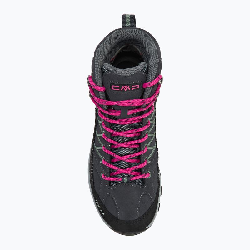Buty trekkingowe damskie CMP Rigel Mid Wp antracite/mineral green 5