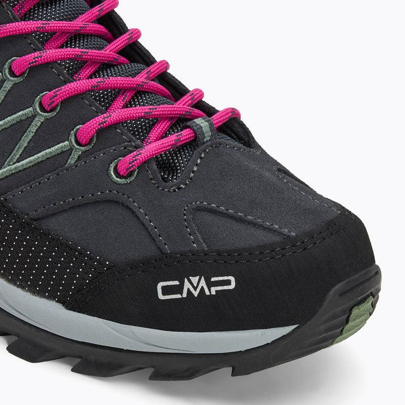 Buty trekkingowe damskie CMP Rigel Mid Wp antracite/mineral green 7